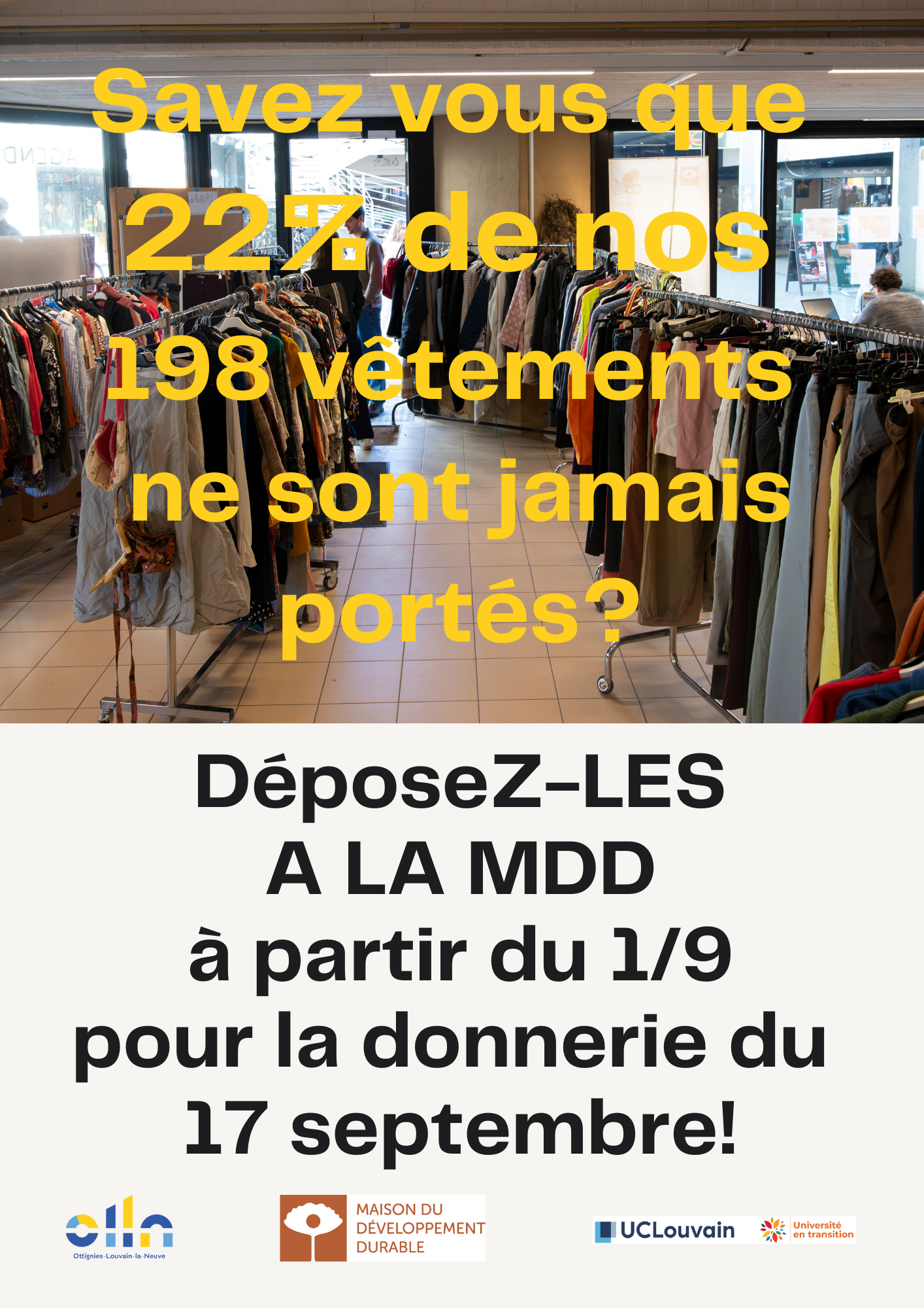 A l&rsquo;encontre de la fast-fashion !